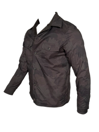 MANTO - CASHMERE REVERSIBLE JACKET - ESPRESSO TO TONAL LOTUS
