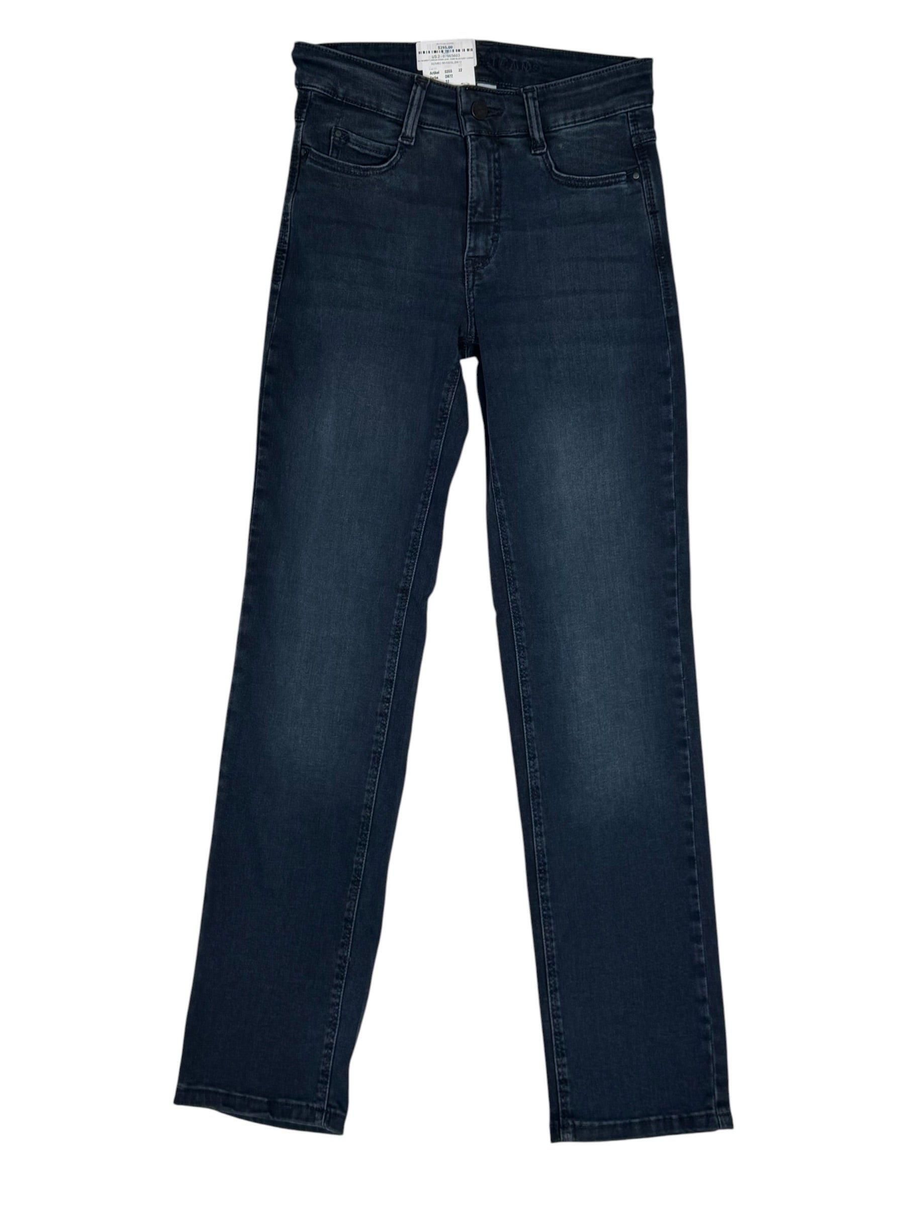 MAC WOMEN'S DREAM DENIM JEAN - DARK BLUE/GREY OVERDYE