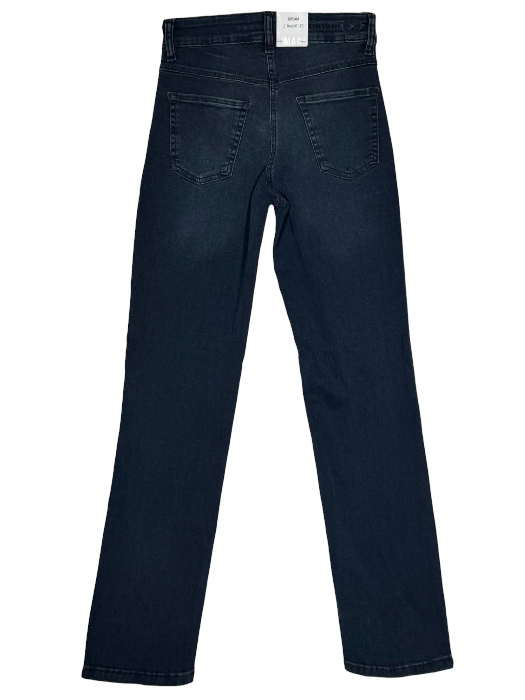 MAC WOMEN'S DREAM DENIM JEAN - DARK BLUE/GREY OVERDYE
