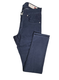 TRAMAROSSA MEN'S COTTON STRETCH JEANS - DARK BLUE