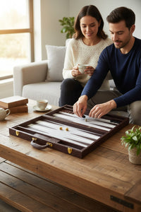 TIZO CROC BACKGAMMON SET