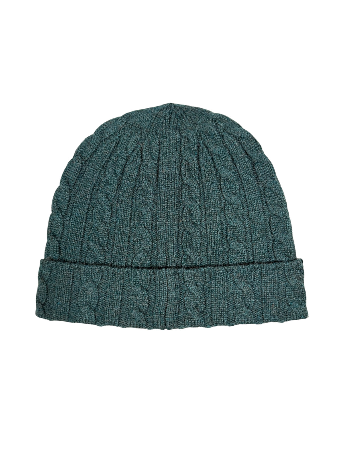 ALAN PAINE ROCHESTER CASHMERE KNIT HAT - MALLARD