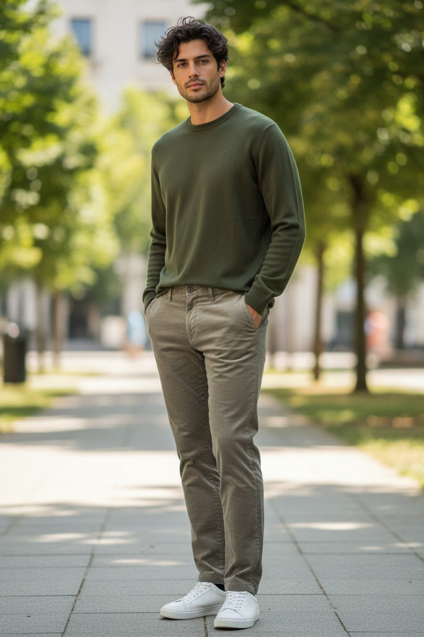 MAC MEN'S DRIVERS CORDUROY PANT - OLIVE