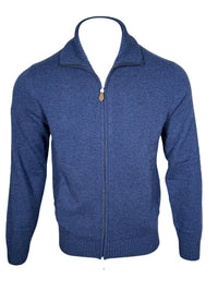 ALAN PAINE BALLATER 1/4 ZIP SWEATER - RHAPSODY