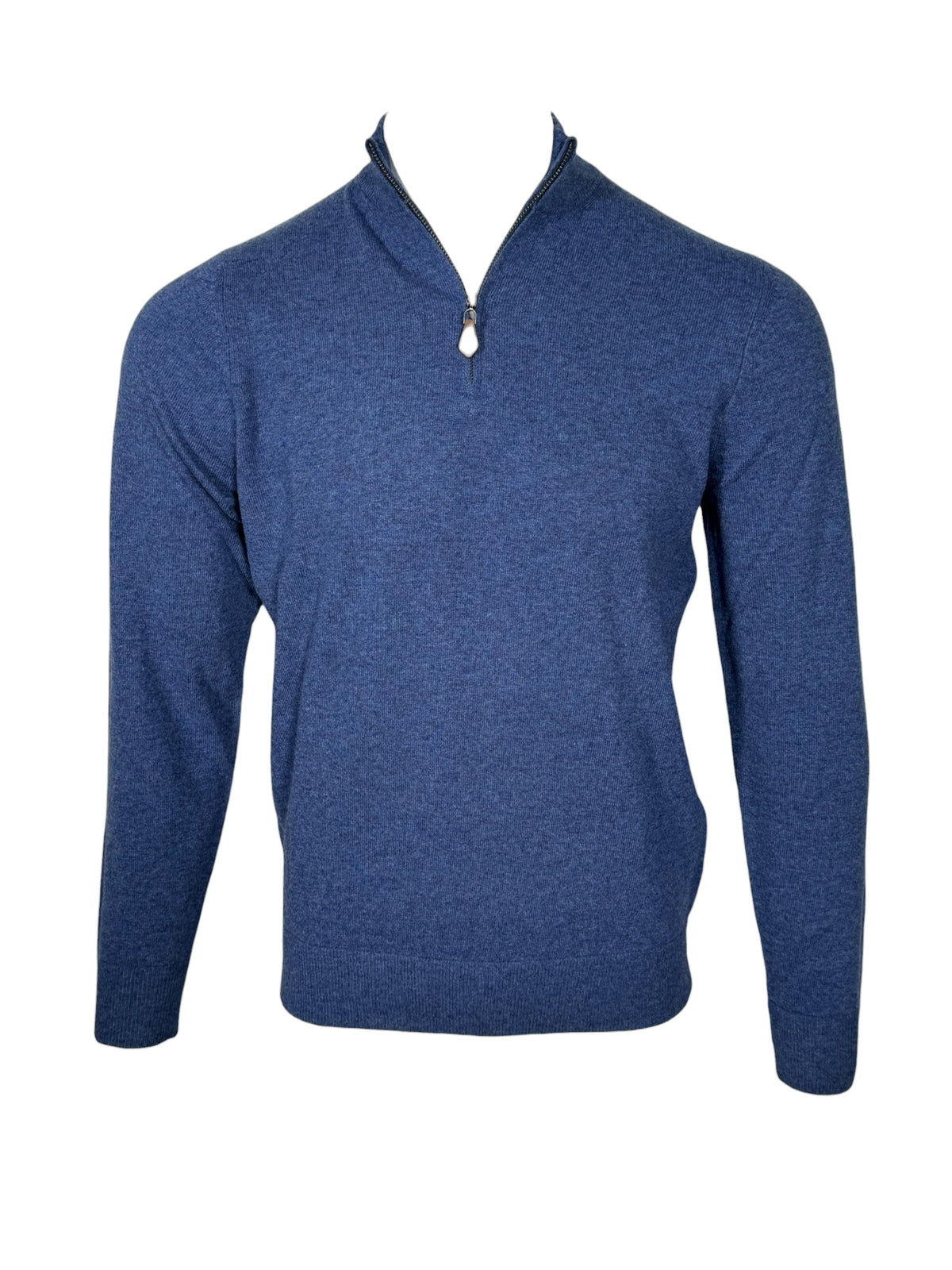 ALAN PAINE CAIRNS 1/4 ZIP SWEATER - WINDMERE