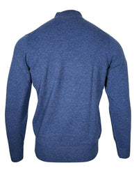 ALAN PAINE CAIRNS 1/4 ZIP SWEATER - WINDMERE