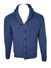 ALAN PAINE USWORTH SHAWL COLLAR CARDIGAN - RHAPSODY