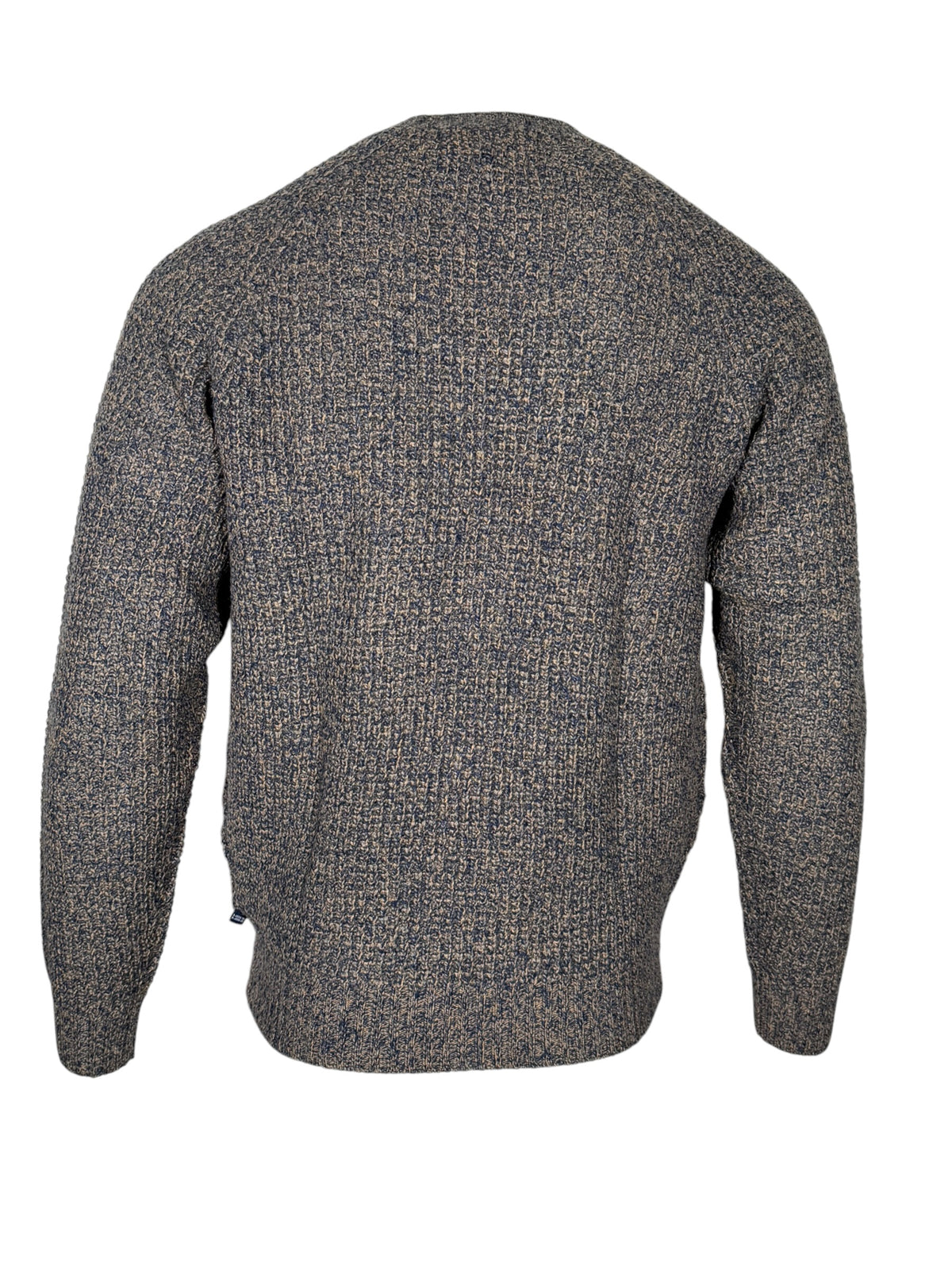 ALAN PAINE LOCHAN YAK BLEND CREW SWEATER - COASTLINE