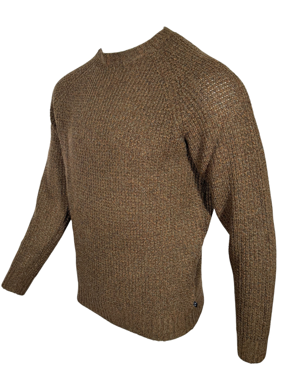 ALAN PAINE LOCHAN YAK BLEND CREW SWEATER - NEVIS