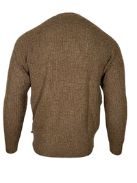ALAN PAINE LOCHAN YAK BLEND CREW SWEATER - NEVIS