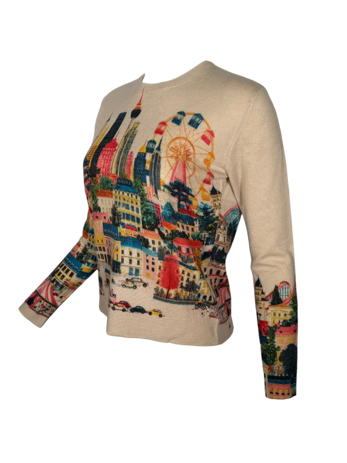 VILAGALLO JERSEY ESTAMPADO SWEATER
