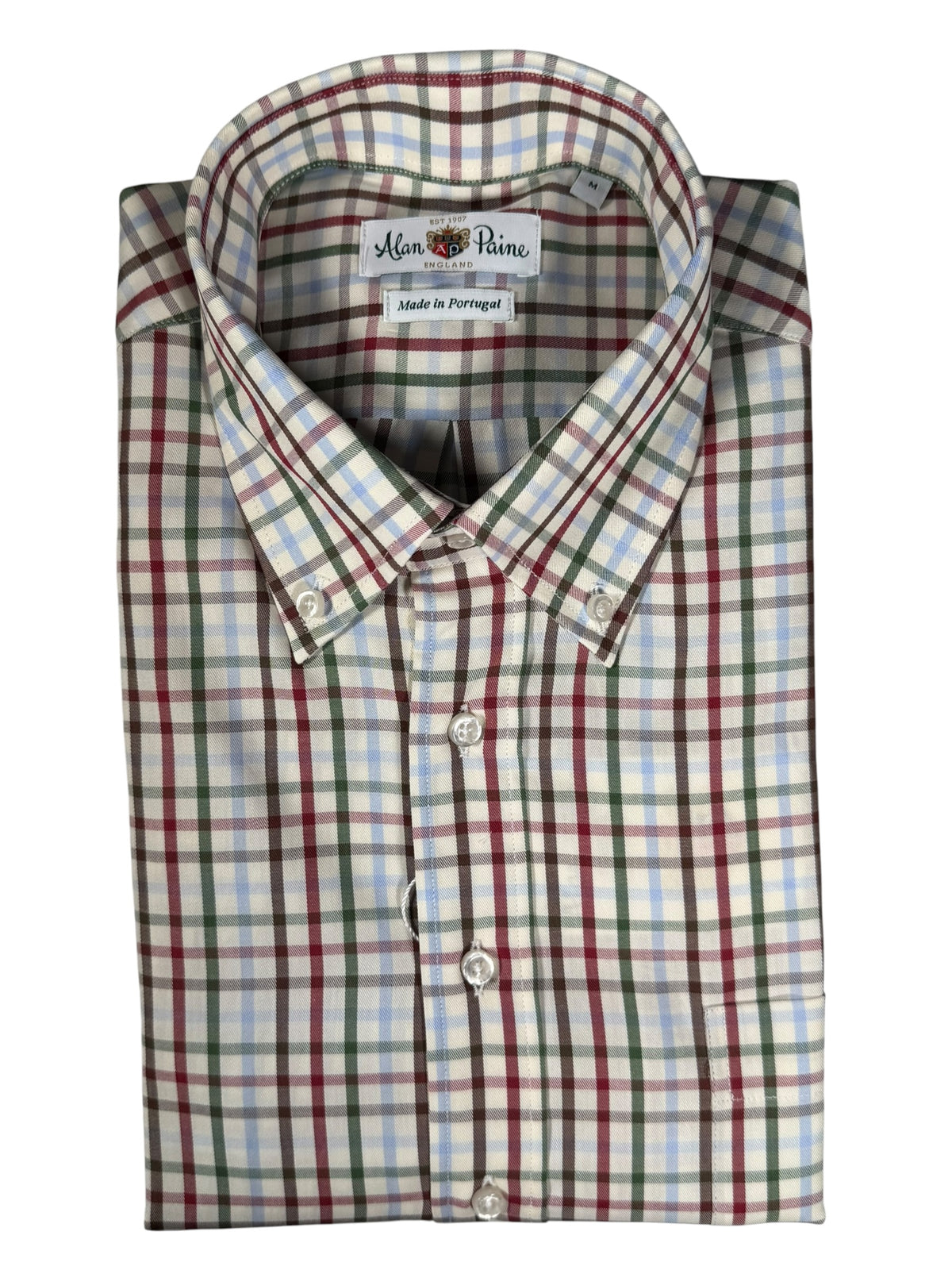 ALAN PAINE MIRFIELD SPORT SHIRT -  MULTI CHECK