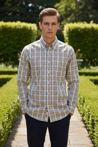 ALAN PAINE MIRFIELD SPORT SHIRT -  MULTI CHECK
