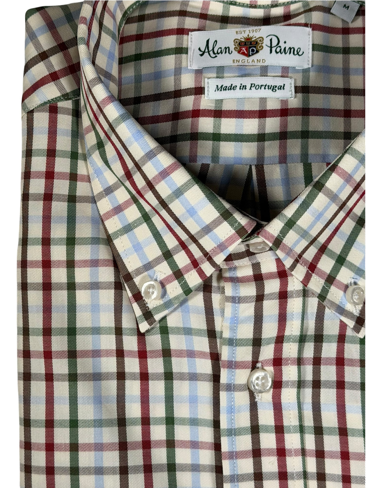 ALAN PAINE MIRFIELD SPORT SHIRT -  MULTI CHECK