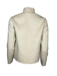 MANTO - WOMEN'S DOUBLE FACE CASHMERE JACKET - WINTER WHITE