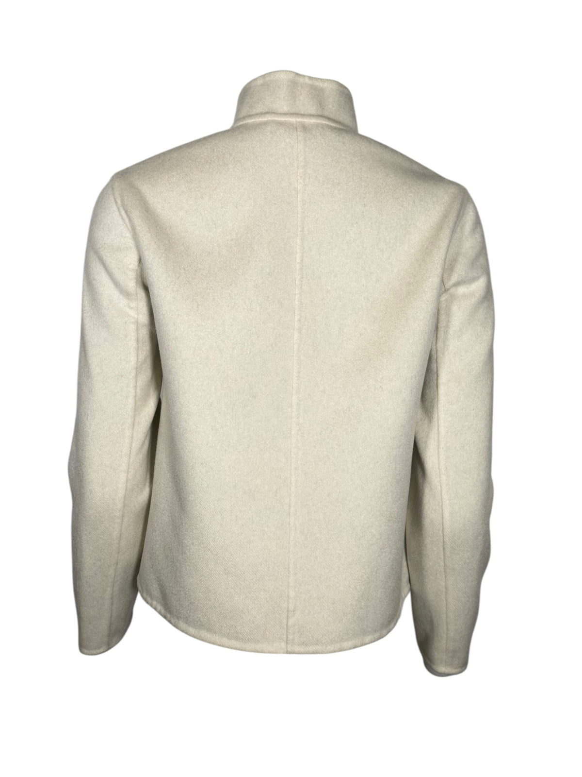 MANTO - WOMEN'S DOUBLE FACE CASHMERE JACKET - WINTER WHITE