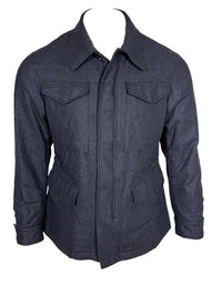 ELEVENTY - SAFARI JACKET - BLUE