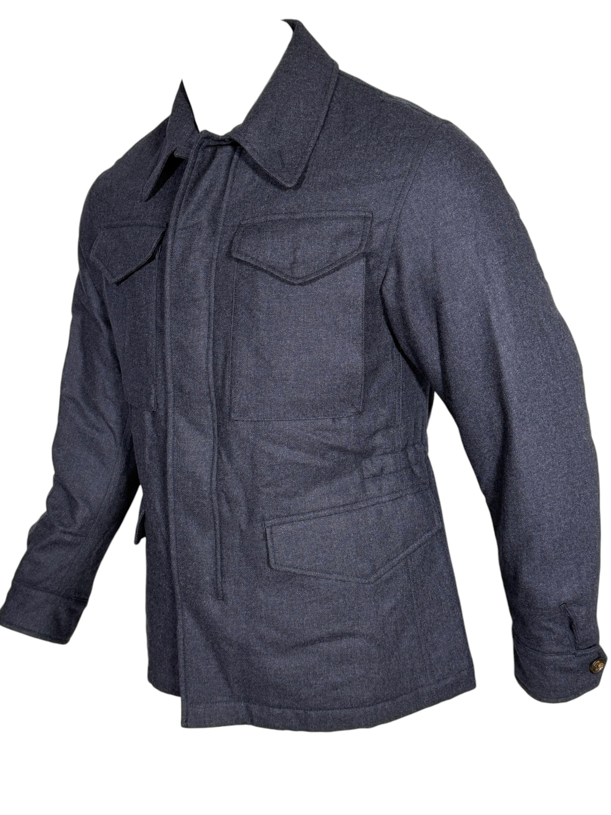 ELEVENTY - SAFARI JACKET - BLUE