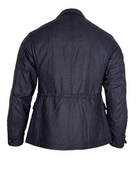 ELEVENTY - SAFARI JACKET - BLUE