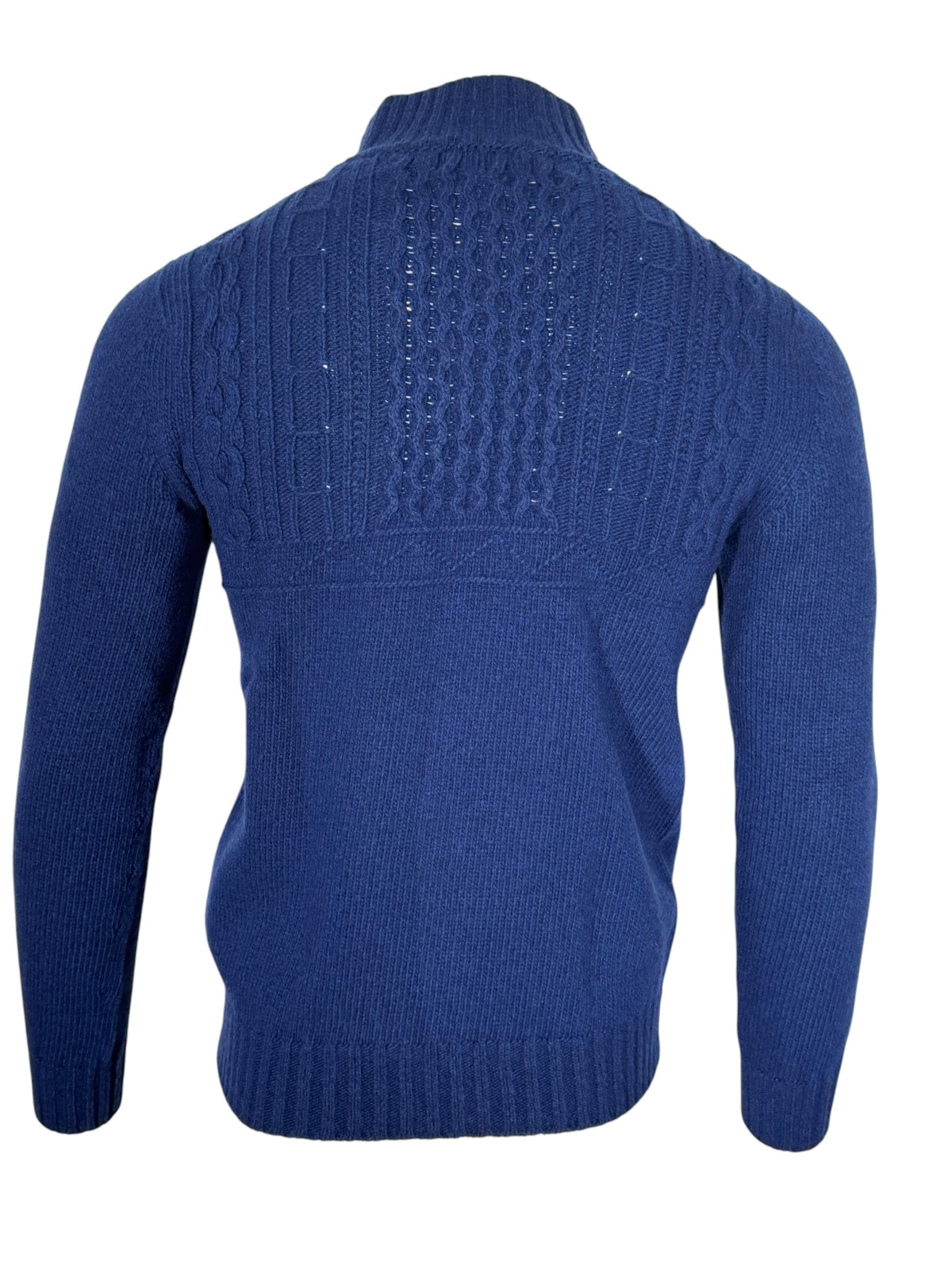 INIS MEAIN MAIRTIN BEAG SWEATER - COBALT