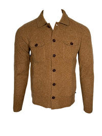 ALAN PAINE FERNDALE WOOL SHIRT JACKET - DRIFTWOOD