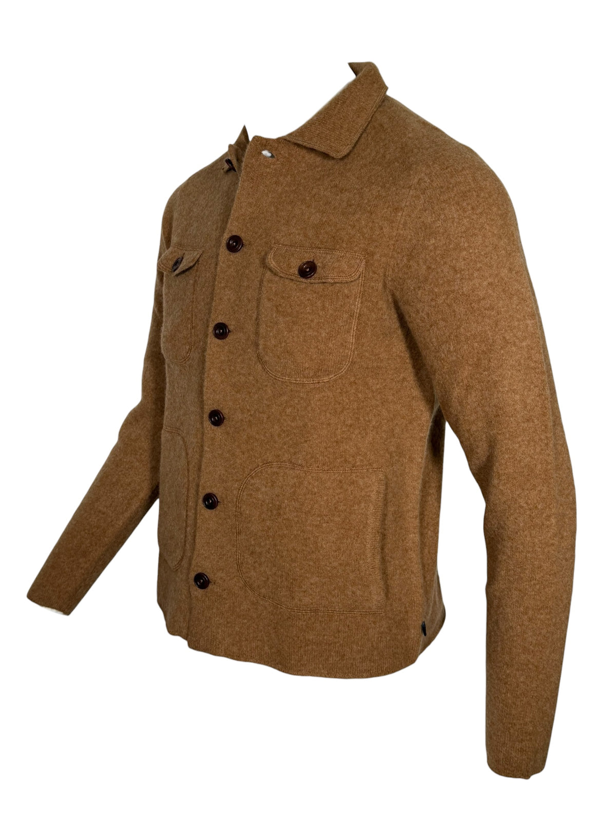 ALAN PAINE FERNDALE WOOL SHIRT JACKET - DRIFTWOOD