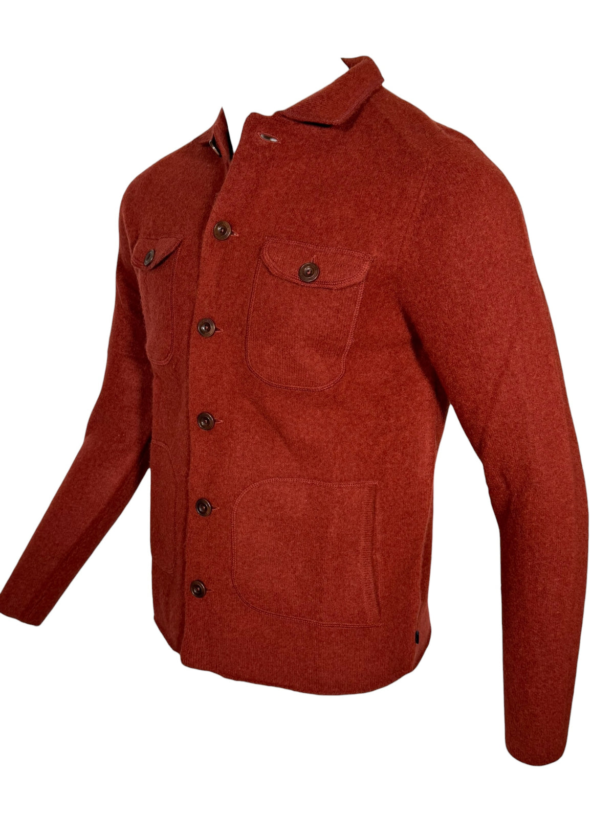 ALAN PAINE FERNDALE WOOL SHIRT JACKET - SIENNA