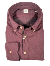 GMF 965 MEN'S SPORT SHIRT - BURGUNDY
