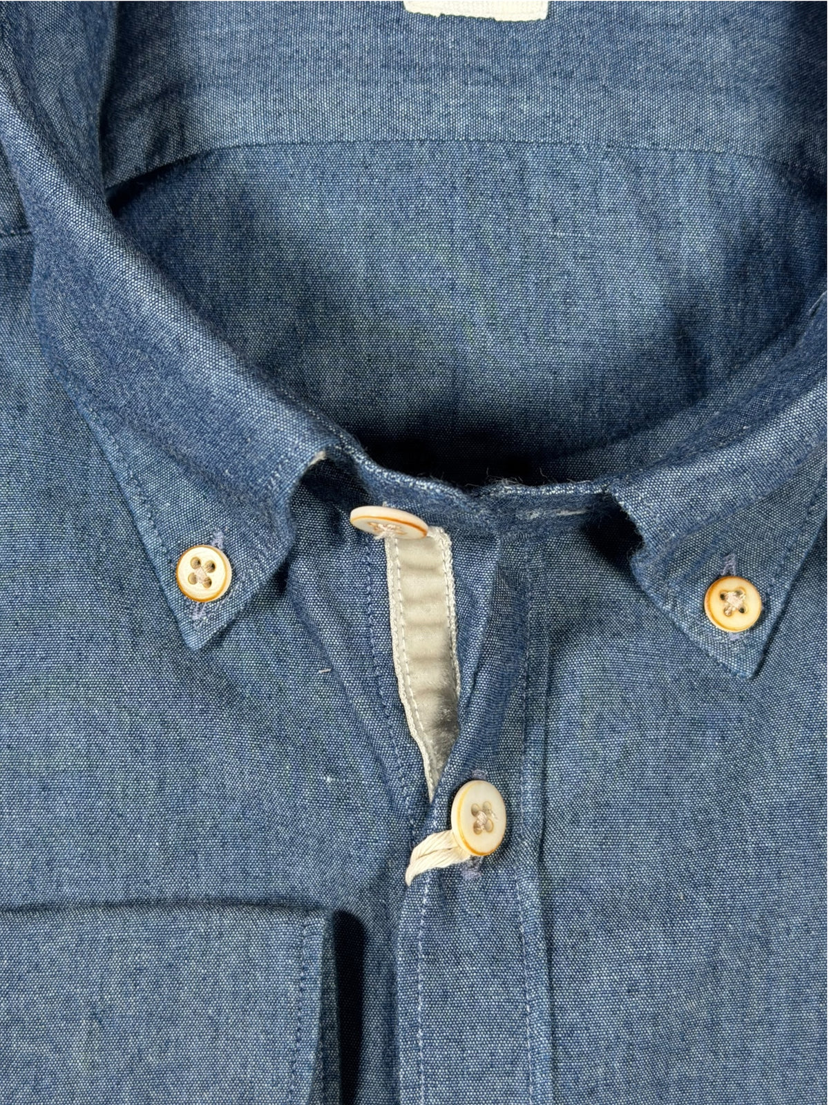 GMF 965 MEN'S SPORT SHIRT - DARK BLUE DENIM