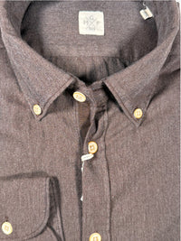 GMF 965 MEN'S SPORT SHIRT - CHOCOLATE