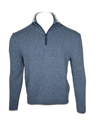 PAUL & SHARK - CASHMERE WOOL HALF ZIP SWEATER - INFINITY-SKYRIDE