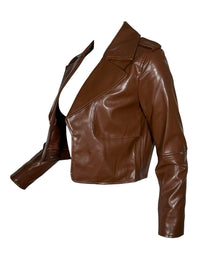 ADROIT CAMILLE JACKET - CHESTNUT