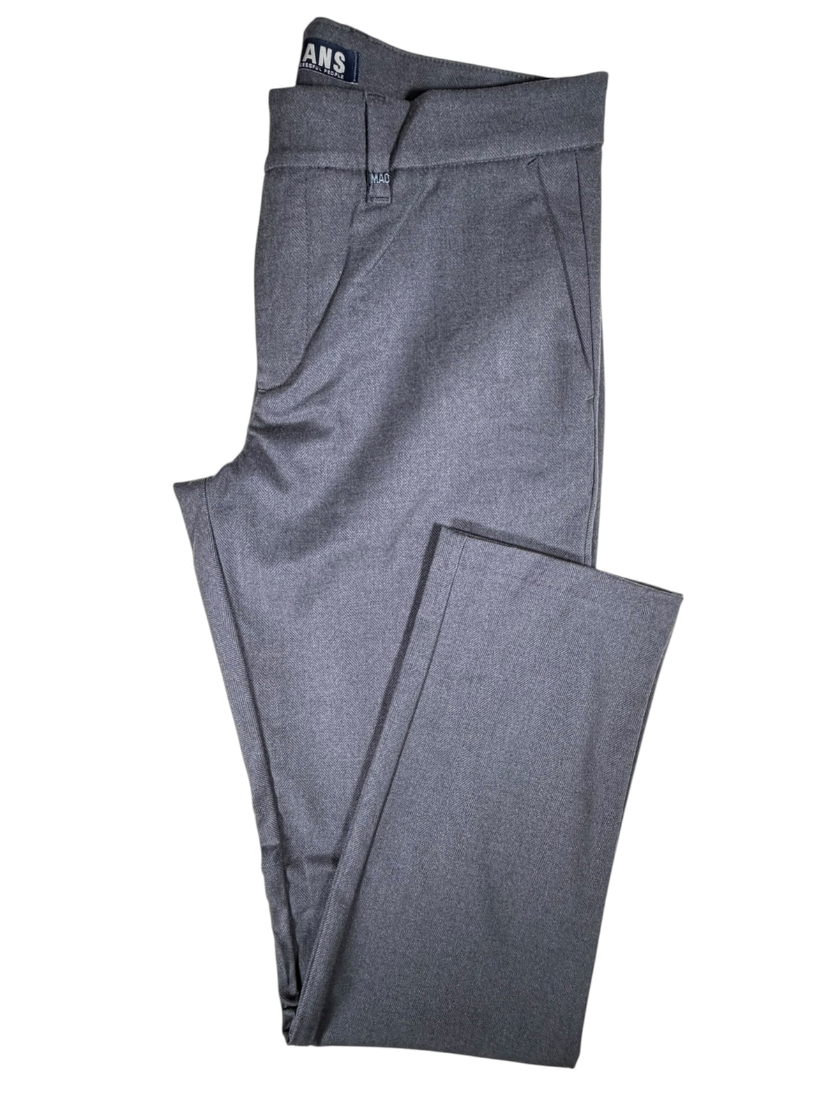 MAC MEN'S LENNOX WOOLY HERRINGBONE PANT - DARK NAVY