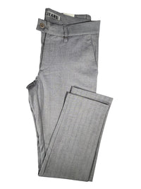 MAC MEN'S LENNOX WOOLY HERRINGBONE PANT - GREY