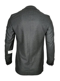 OARS & OLD IVY WOOL BLEND JACKET - GREEN MINI HOUNDSTOOTH
