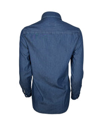 GIANGI NAPOLI WOMEN'S KIT DENIM SHIRT - NAVY