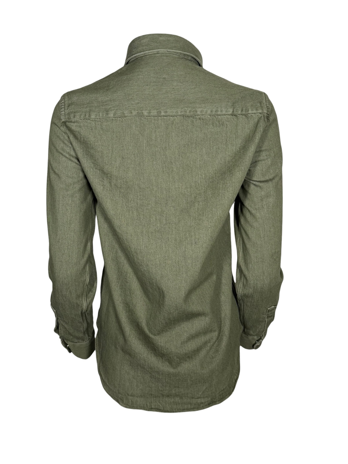 GIANGI NAPOLI WOMEN'S KIT DENIM SHIRT - OLIVE