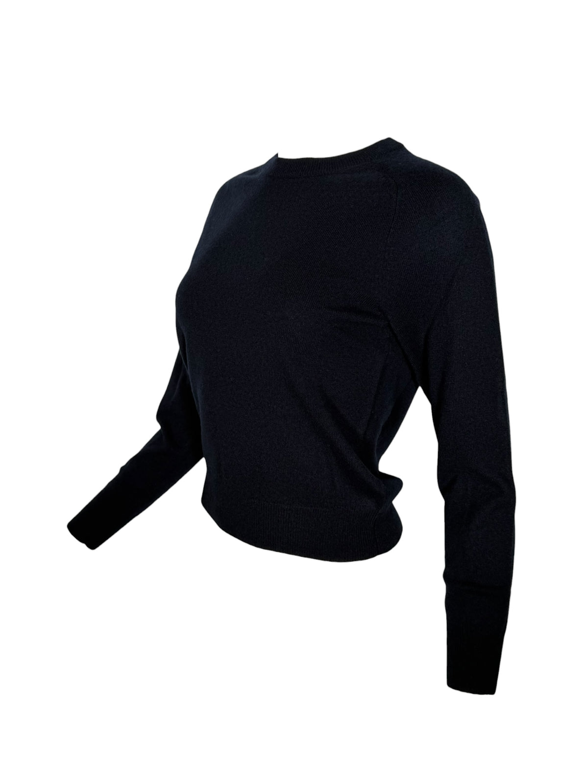 REPEAT CASHMERE PULLOVER - NAVY