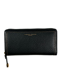 GIANNI CHIARINI LEATHER ZIP WALLET - VELVET GREEN