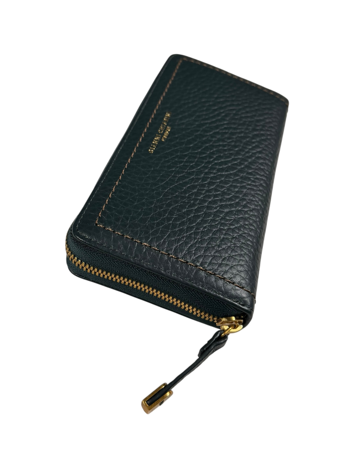 GIANNI CHIARINI LEATHER ZIP WALLET - VELVET GREEN