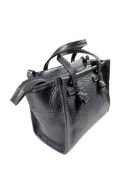 GIANNI CHIARINI LEATHER HANDBAG - NOTTURNO