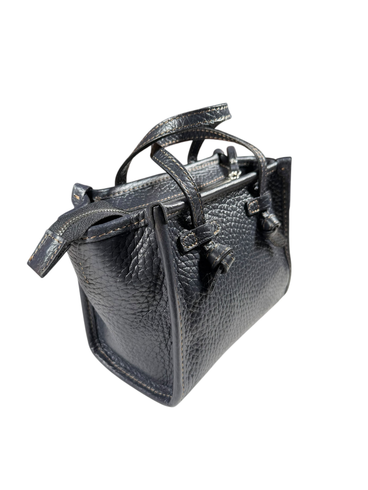 GIANNI CHIARINI LEATHER HANDBAG - NOTTURNO