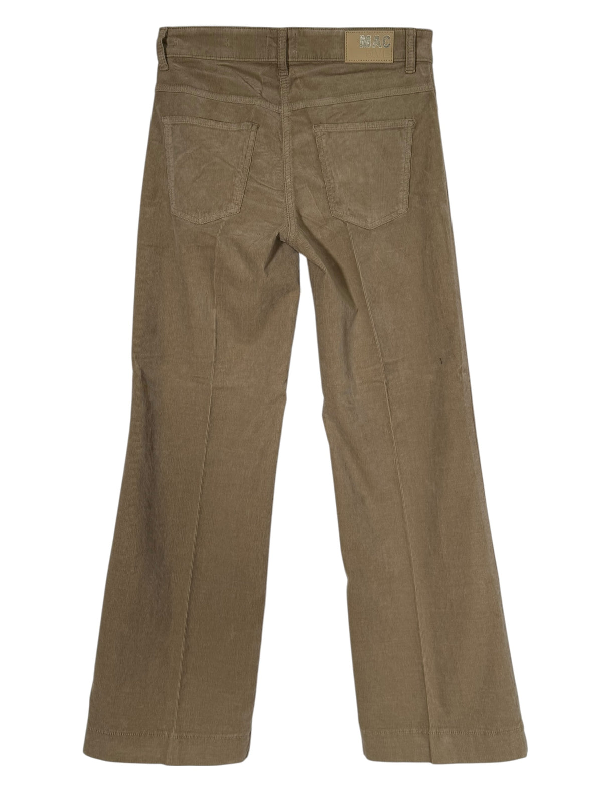 MAC WOMEN'S CORDUROY WIDE PANT - WINDSPRAY BEIGE