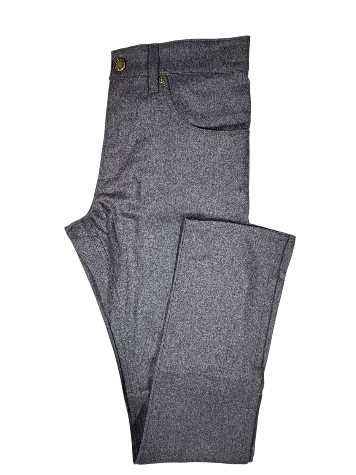 PT TORINO WOOL/CASHMERE BRUSHED FLANNEL PANT - GRIGIO PIOMBO