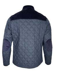 ALAN PAINE RICHMOND QUILTED JACKET - NAVY