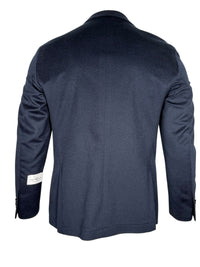 OARS & OLD IVY CASHMERE SPORT COAT - NAVY