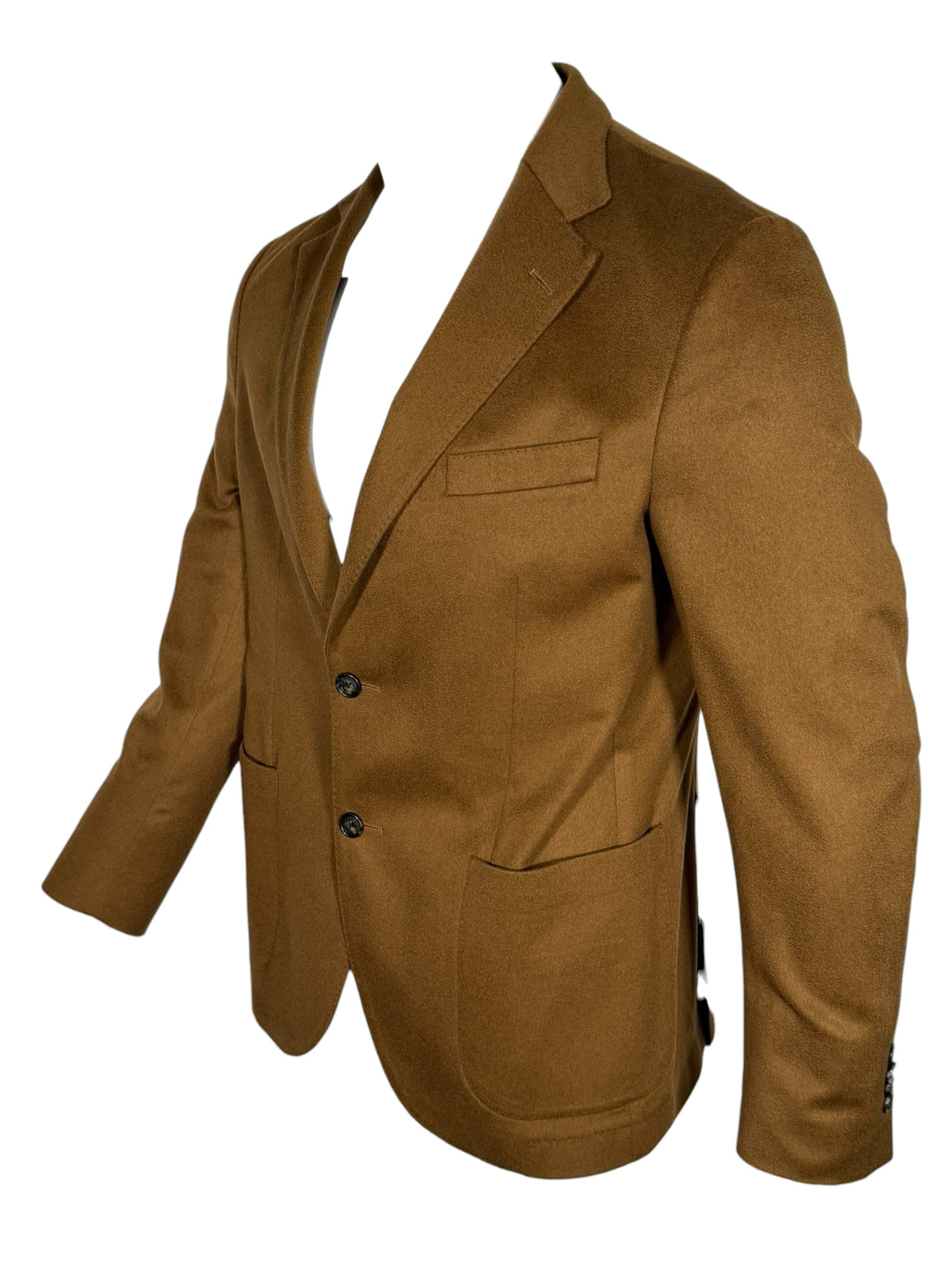 OARS & OLD IVY CASHMERE SPORT COAT - TOBACCO