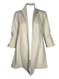 ESTELLE AND FINN PLUSH SWING COAT - IVORY