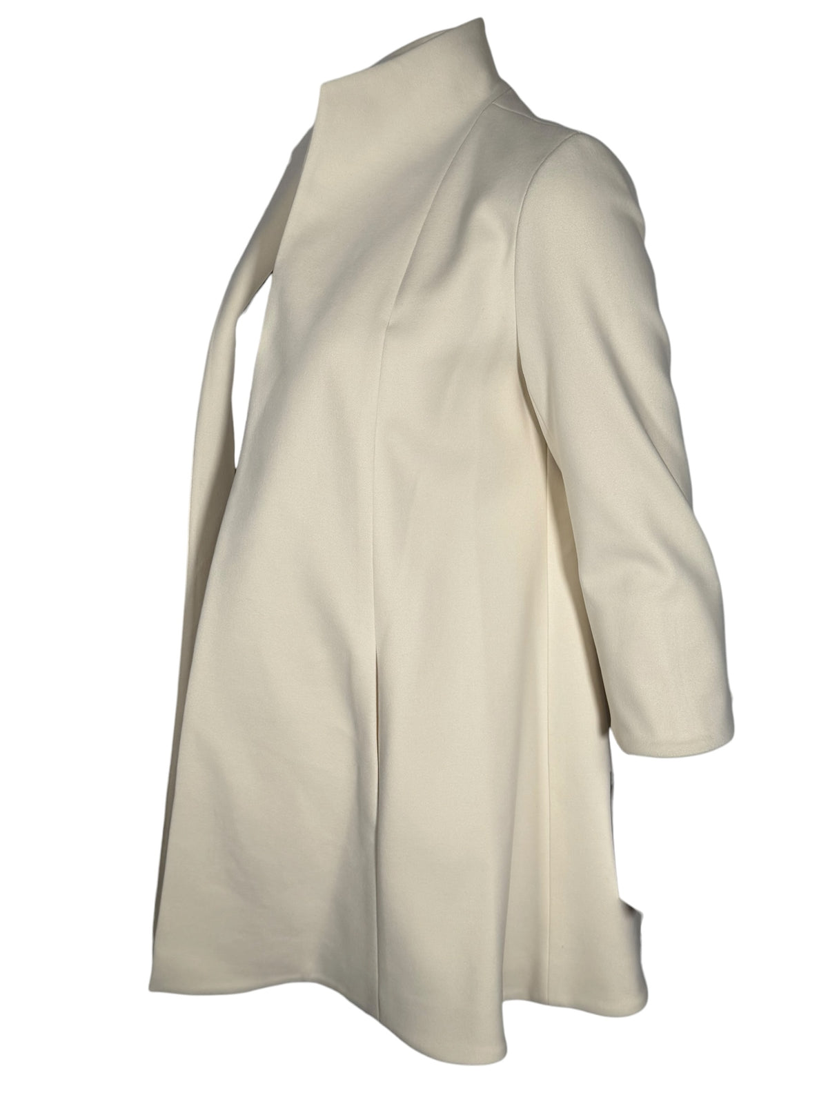 ESTELLE AND FINN PLUSH SWING COAT - IVORY