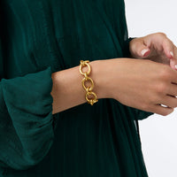 JULIE VOS CATALINA DEMI LINK BRACELET